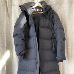 Aritzia Super Puff ₂O Long Black SM